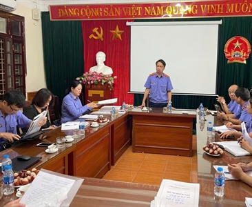 Đoàn kiểm tra Viện KSND thành phố Hà Nội kiểm tra Công tác THADS tại Viện...